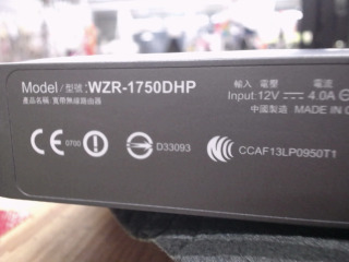 無線網路基地台 Wifi 巴比錄 Buffalo WZR-1750DHP(1300+450Mbps 11ac