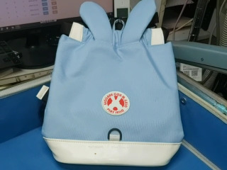 兔耳造型兒童背包