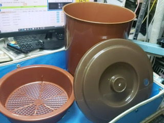 兩層式廚餘瀝水桶