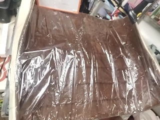 加厚大尺寸咖啡色115*80