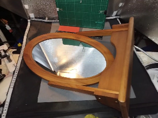 橢圓形梳妝鏡