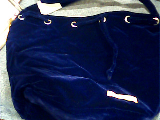 全新側背絨布包