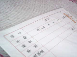 履歷表