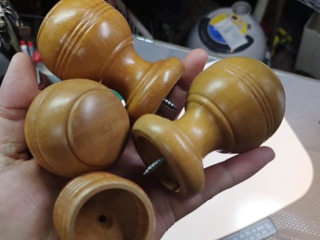 木製窗簾支架