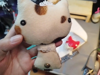 貓咪頭型吊飾