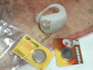 LED扣燈+電池/3段/白光