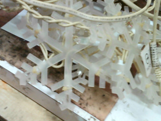 聖誕掛燈/190CM藍光6段