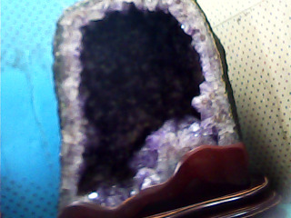 紫晶洞(座略瑕疪)