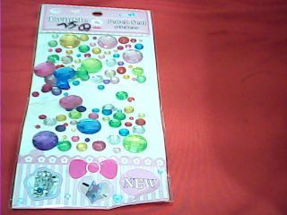 圓形滿天星鑽貼