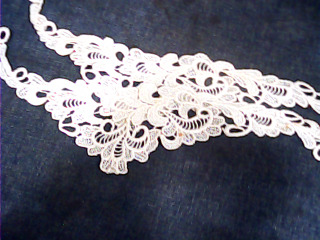 手做材料雷斯花片三對