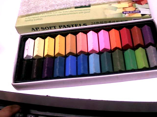 24色粉彩條