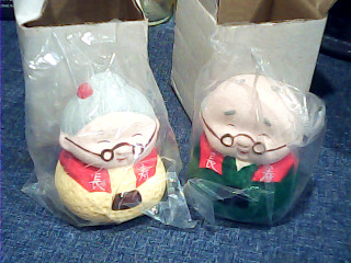 老公老婆鈴鐺擺飾一對