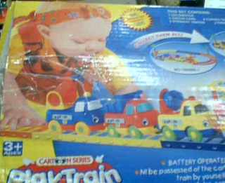 玩具-電動小火車