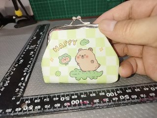 小熊金口零錢包