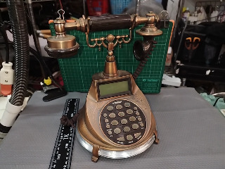仿古青銅風格座機電話