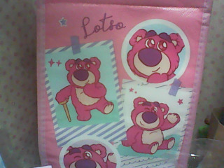 玩具總動員 草莓熊保溫袋