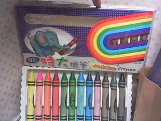 全新/無毒蠟筆12支/大