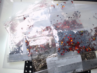 美甲亮粉