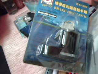 全新機車碟煞鎖