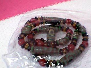 天珠綠松石項鍊