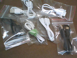 充電線