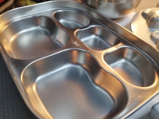 不鏽鋼分隔餐盤