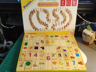 木骨牌教具組