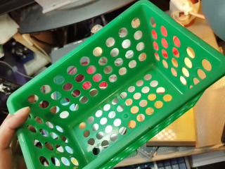 綠色收納籃