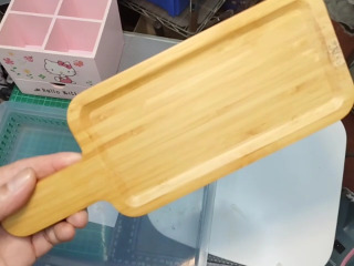 竹製手把盤