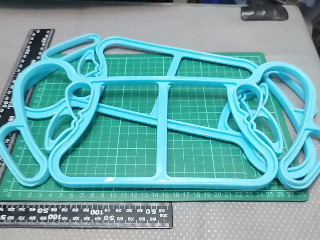 藍色掛衣架