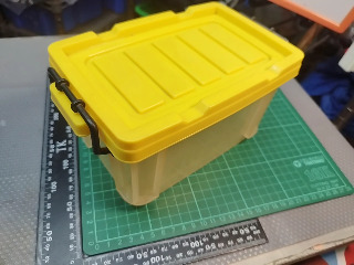 黃色收納盒