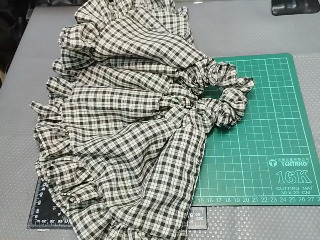 黑白格紋圈