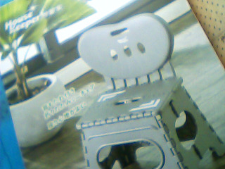 全新日式背靠折疊椅