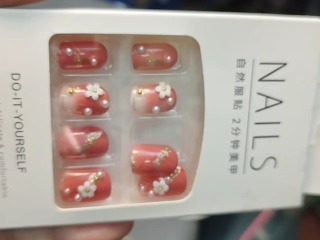 花卉美甲