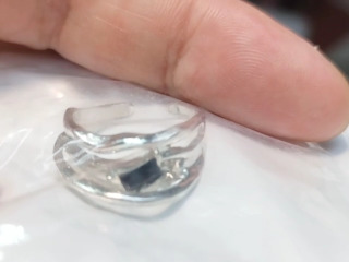 交叉銀戒