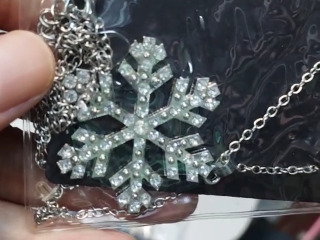 雪花項鍊