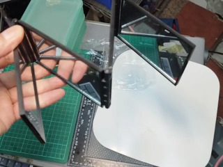 三折化妝鏡