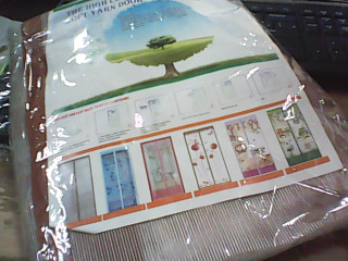 磁吸式防蚊門簾