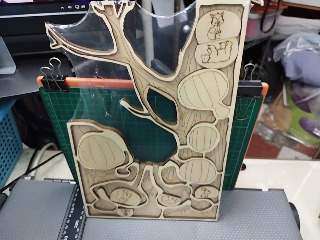 木製動物拼圖