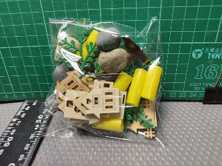 造景微縮材料