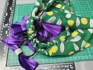綁頭髮