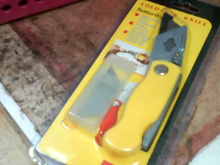 摺疊美工刀+刀片