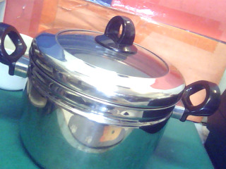 不鏽鋼雙耳湯鍋