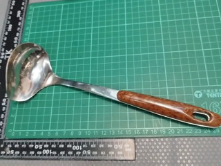 木紋不鏽湯勺