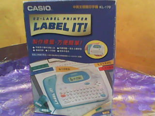CASIO標籤印字機-內含色帶