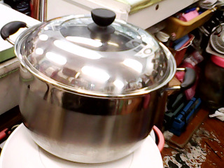 不鏽鋼湯鍋+蓋(34cm)