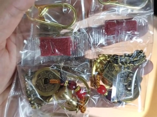 袋裝金屬鑰匙圈