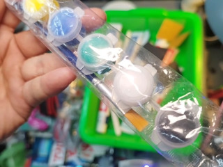 六色連體顏料