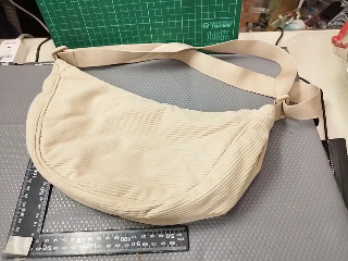 絨布肩背袋