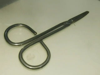 復古不鏽鋼小剪刀